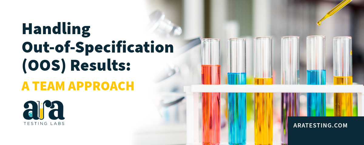 Featured image for “Handling Out-of-Specification (OOS) Results: A Team Approach”